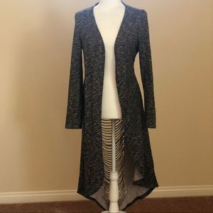 Edgy Grey Cardigan